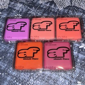 NIB about - time cheek freak blush balm